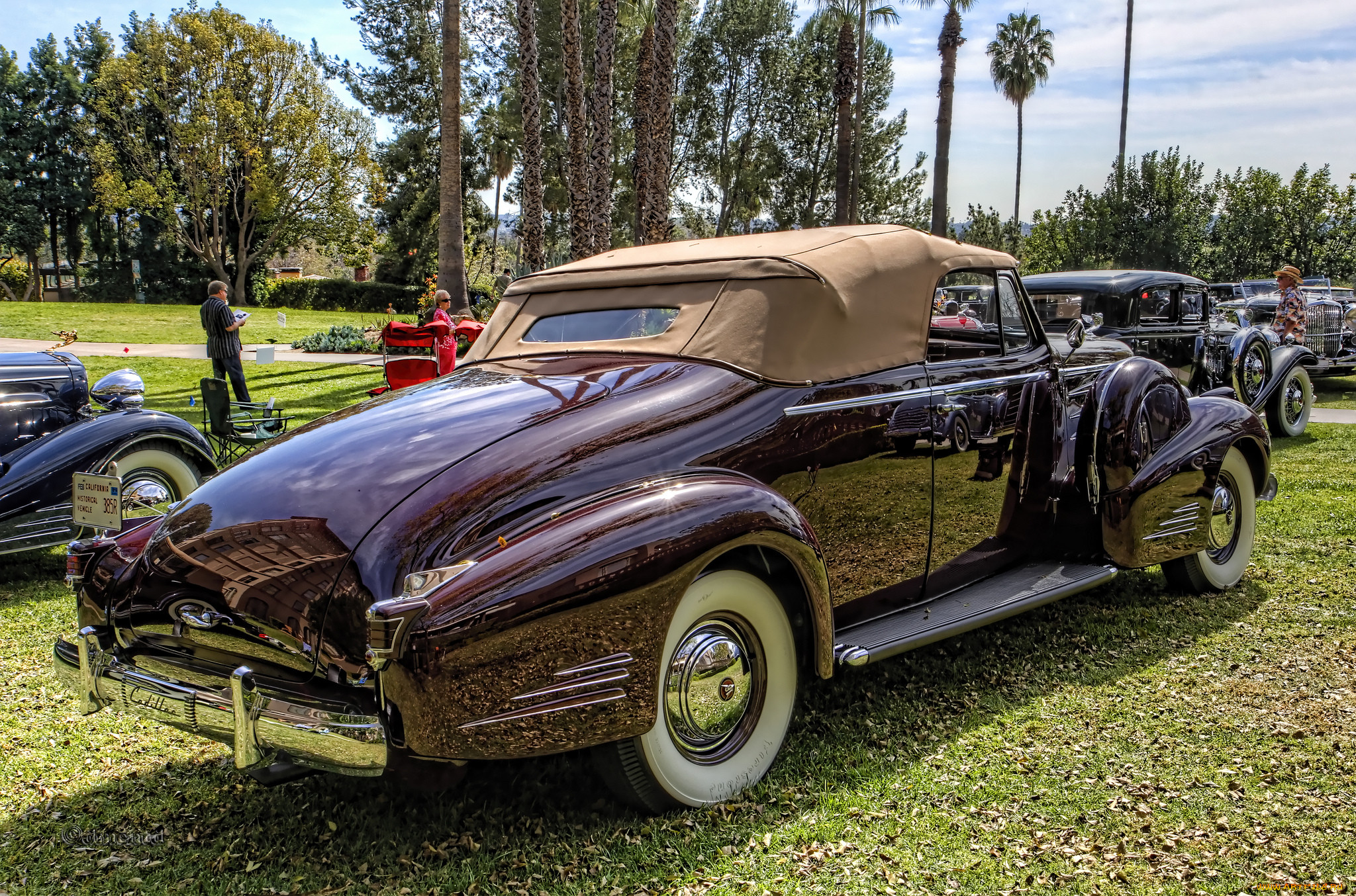 1938 cadillac v-16 fleetwood convertible coupe, ,    , , 